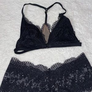 Vs Lace Body by Victoria Unlined Racerback Bralette(Read Description)